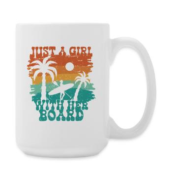 Stand up Paddle - Large Mug 440 ml - white - Right