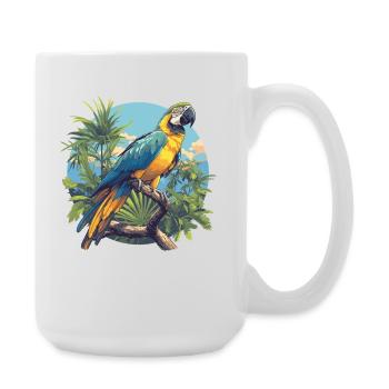 Aras Ara - Große Tasse 440 ml - Weiß - Rechts