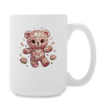 Blossoms Panda Rosy Cuddly Creature - Large Mug 440 ml - white - Right