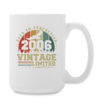 Vintage 2006 Vintage Retro Birthday Gift - Large Mug 440 ml - white - Right