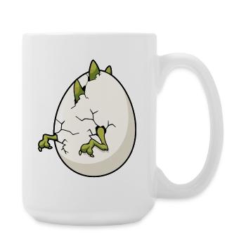 Cracked Egg Bloom Easter - Large Mug 440 ml - white - Right