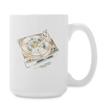Vinyl Collector Record Collector Vinyl Records - Large Mug 440 ml - white - Right