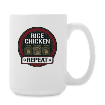 Schnittsaison Bei Reduziertem Kaloriendefizit - Große Tasse 440 ml - Weiß - Rechts