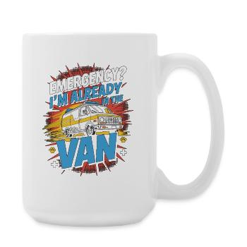 Urgence vétérinaire mobile Je suis déjà vétérinaire - Grande tasse 440 ml - blanc - Droite