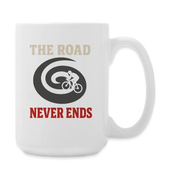 Century Ride 100-mile ride Cyclist Century - Large Mug 440 ml - white - Right