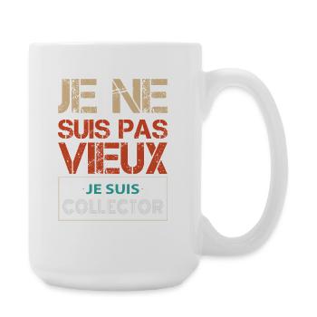Je Ne Vieillis Pas Humour Anniversaire Homme - Grande tasse 440 ml - blanc - Droite