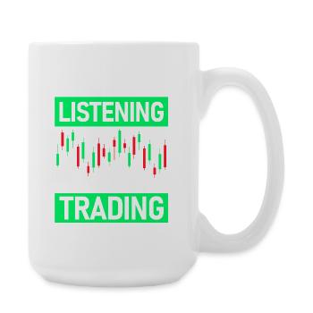 Désolé de ne pas avoir écouté les traders boursiers - Grande tasse 440 ml - blanc - Droite