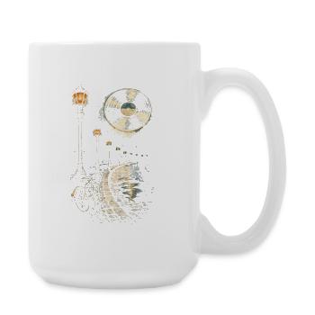Disques vinyles de collection Vinyl Vinyl Collections - Grande tasse 440 ml - blanc - Droite