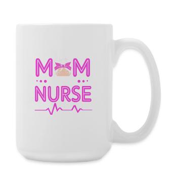 Hospital Nursing Nurse Gift - Large Mug 440 ml - white - Right