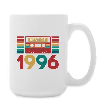 30th Birthday 30 Years 1996 Retro Vintage Gift - Large Mug 440 ml - white - Right