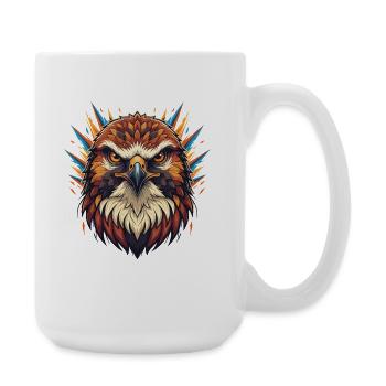 Griffe de Feu de l’Aigle Impérial - Grande tasse 440 ml - blanc - Droite