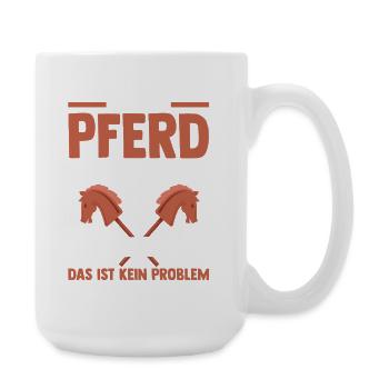Steckenpferd Hobbyhorse Hobby Horsing - Große Tasse 440 ml - Weiß - Rechts