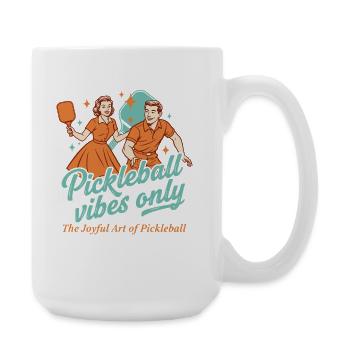 Ambiance Pickleball Joueur Juste drôle Pickle Ball - Grande tasse 440 ml - blanc - Droite