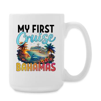 My First Cruise Bahamas - Large Mug 440 ml - white - Right