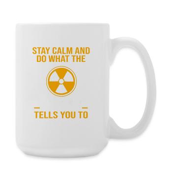 X-ray technician - Large Mug 440 ml - white - Right