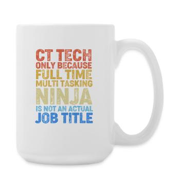 MRI Radiologist X-ray Rad Tech Radiology - Large Mug 440 ml - white - Right