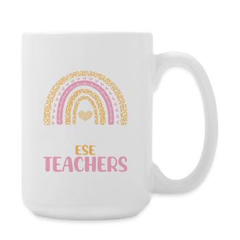 Geschenke für ESE-Lehrer - Große Tasse 440 ml - Weiß - Rechts
