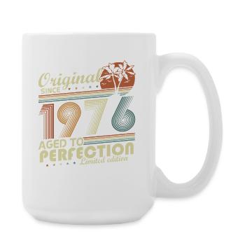 Original 1976 Vintage Retro Geburtstag Geschenk - Grande tasse 440 ml - blanc - Droite