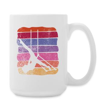 Aerialist Vintage Cloud Swing Trapez - Große Tasse 440 ml - Weiß - Rechts