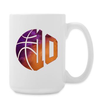 NUMÉRO 10 BASKETBALL 10E ANNIVERSAIRE - Grande tasse 440 ml - blanc - Droite