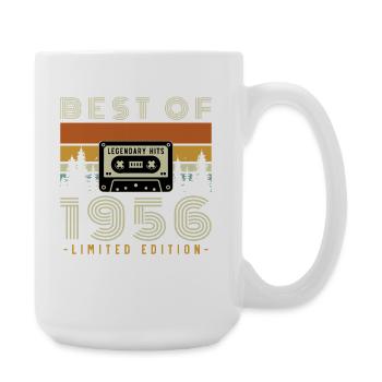 1956 Vintage Rétro Cadeau D'anniversaire - Grande tasse 440 ml - blanc - Droite