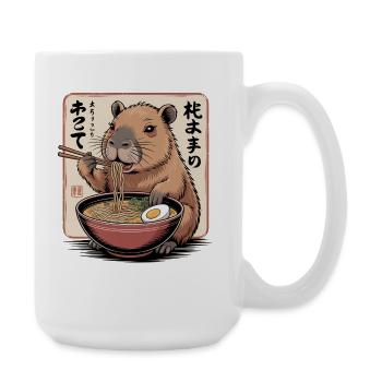 Beaver Ramen Feast - Large Mug 440 ml - white - Right