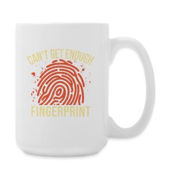 Forensic Science Major Can ́t Enough - Large Mug 440 ml - white - Right