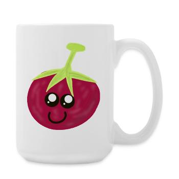 Tomato Vegetables Tomatoes Garden Hobby Gardener - Large Mug 440 ml - white - Right