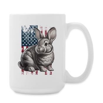 Rabbit - Large Mug 440 ml - white - Right