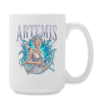 Artemis Lightning Hunter - Large Mug 440 ml - white - Right