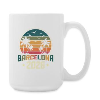 Barcelona 2026 - Large Mug 440 ml - white - Right
