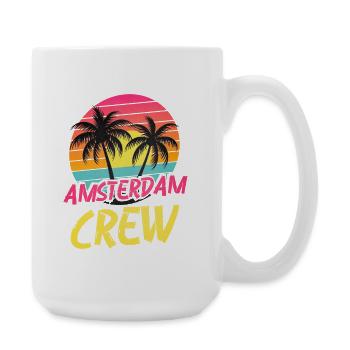 Amsterdam Crew - Large Mug 440 ml - white - Right