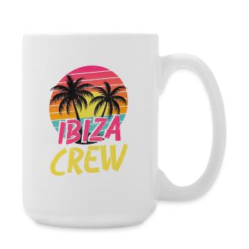 Ibiza Crew - Große Tasse 440 ml - Weiß - Rechts
