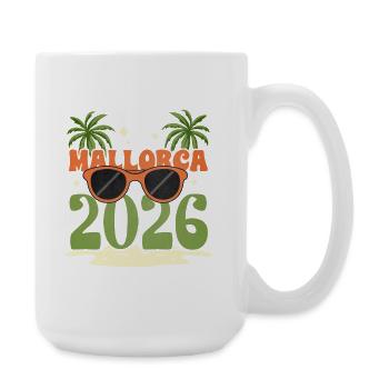 Mallorca 2026 - Large Mug 440 ml - white - Right