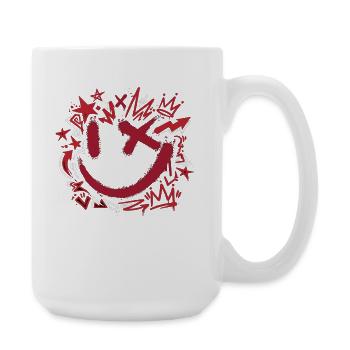 Graffiti Street Art Urban Style - Große Tasse 440 ml - Weiß - Rechts