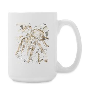 Tarantula - Large Mug 440 ml - white - Right