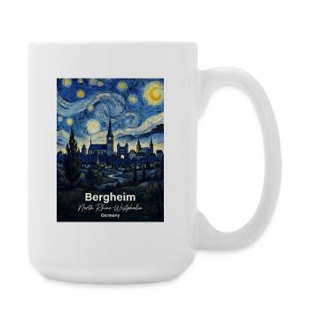 Bergheim, Allemagne, Nuit étoilée - Grande tasse 440 ml - blanc - Droite