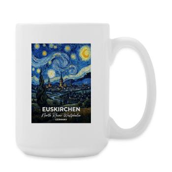 Euskirchen Germany Sternennacht - Große Tasse 440 ml - Weiß - Rechts