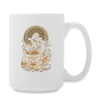 Apotheker Kräutersammler Apothekerin - Große Tasse 440 ml - Weiß - Rechts