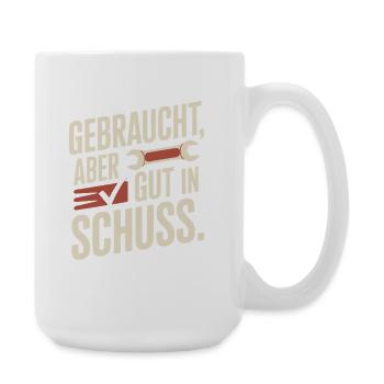 Used But Good In Condition Classic Car Birthday - Large Mug 440 ml - white - Right