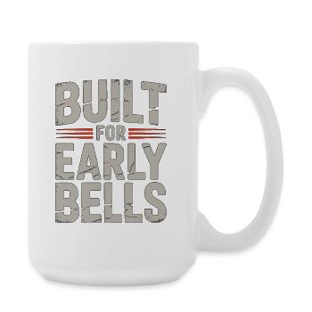 Homeroom Teacher Built For Early Teaching Career - Große Tasse 440 ml - Weiß - Rechts