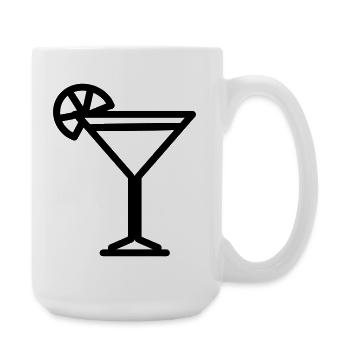 cocktail - Large Mug 440 ml - white - Right