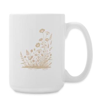 I Didn't Plant This, Here We Are - Large Mug 440 ml - white - Right