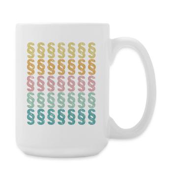 Paragraphs for law students and lawyers - Large Mug 440 ml - white - Right