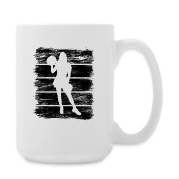 Cheerleader Girls - Large Mug 440 ml - white - Right