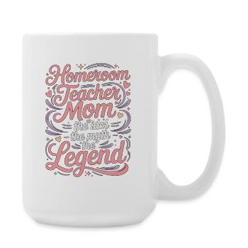 Maman professeure principale L’idole Le conseiller de classe - Grande tasse 440 ml - blanc - Droite