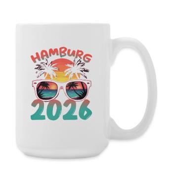 Hamburg 2026 - Große Tasse 440 ml - Weiß - Rechts
