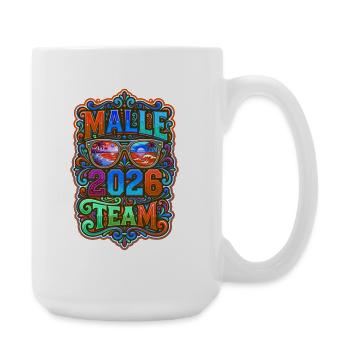 Malle 2026 Vacances Majorque Colorées - Grande tasse 440 ml - blanc - Droite