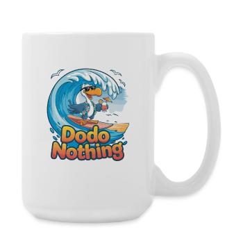 Dodo Rien de drôle Surfeur paresseux Dodo Am - Grande tasse 440 ml - blanc - Droite