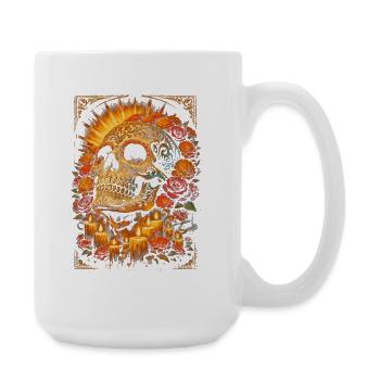 Día de los Muertos - Large Mug 440 ml - white - Right